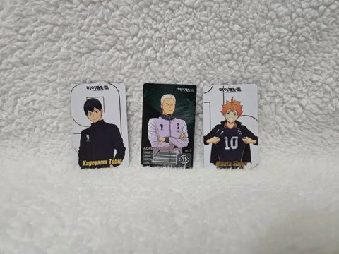 Haikyuu Exhibition Card Set