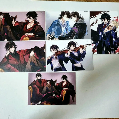 Ensemble Stars unofficial Rei postcard