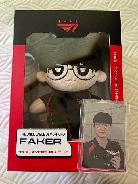 2024 T1 Faker 20cm Doll + Headband Doll