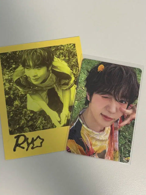 Color Photobook Ryo Polaroid Photocard