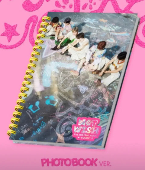 Unopened, physical copy, first edition limited edition NCT Wish Color Album