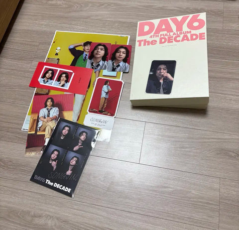 DAY6 Whosfan Sungjin Benefit The DECADE Standard Album Dice Version Sungjin Set