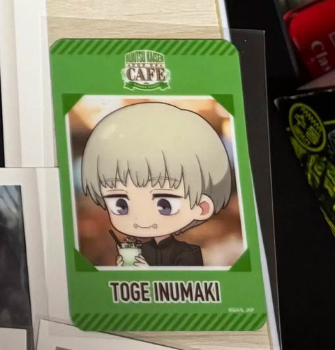 Jujutsu Kaisen Inumaki Toge Cafe Photocard