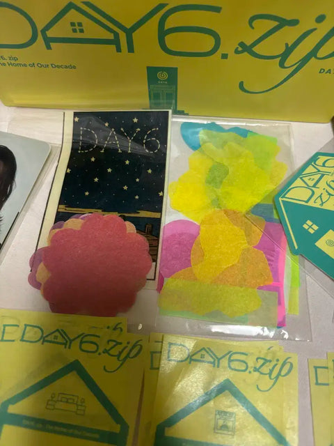 Day6 Day6.zip Pop-up Gift + Fan Meeting Goyang Concert Confetti