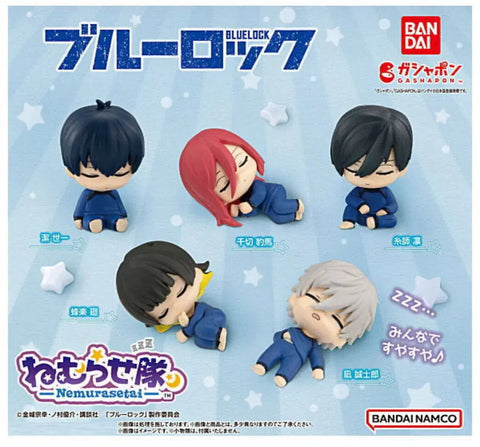 Blue Lock Megurushi Star Together Nemurasetai Gacha Figure Itoshi Rin Bundle