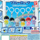 Blue Lock Mejirushi Konnichiwa Gacha Marine Look Photocard Pasha Figure Mikage Reo Set