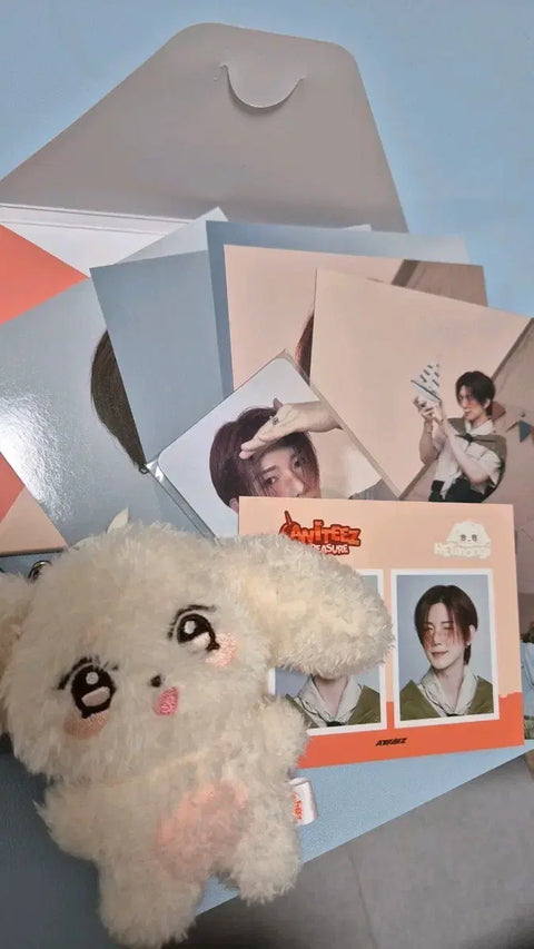 ENHYPEN in Treasure Photocard Set + Haetmong Plush Doll