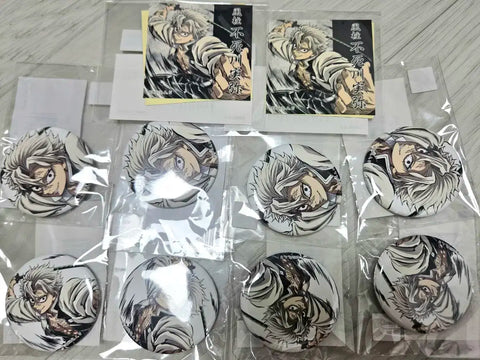 Demon Slayer Sanemi Webkuji 44mm Can Badge Sticker Bundle