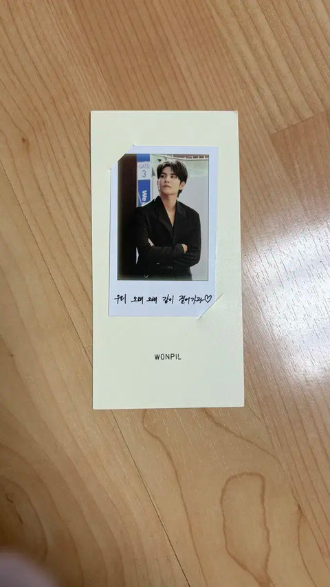 DAY6 THE DECADE Wonpil Polaroid Photocard
