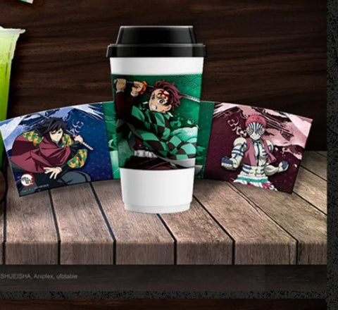 Demon Slayer: Kimetsu no Yaiba the Movie: Infinity Castle Arc Release Commemorative Yongsan Collaboration Cafe Character Cup Holder