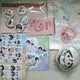 I'm selling a set of Vert-nim, Rise, and Wonbin's birthday cafe goods.