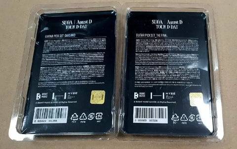 BTS Suga D-Day Guitar Pick Set