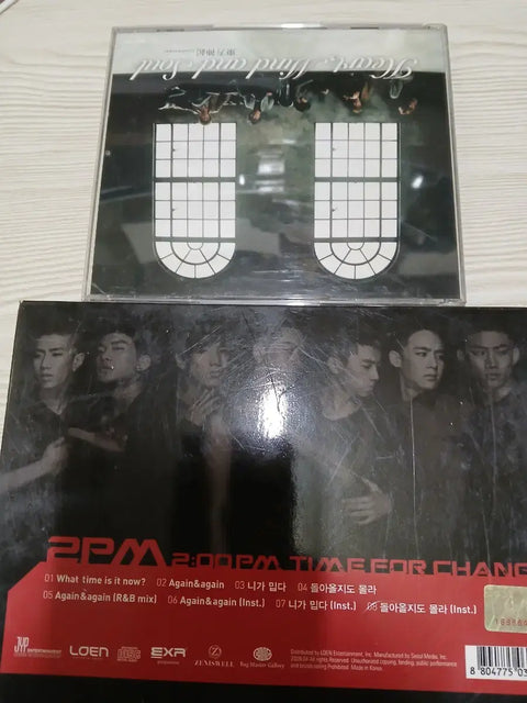Dongshin/2PM Photobook CD 2 copies total