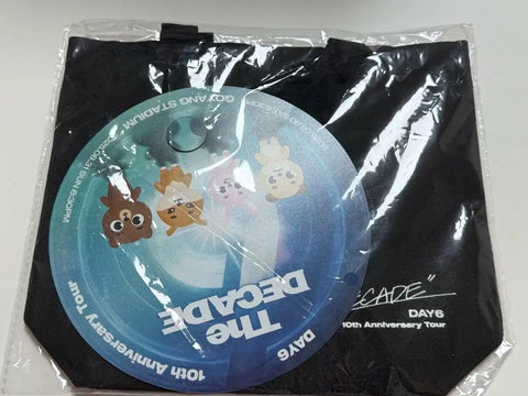 DAY6 Eco Bag + Fan The Decade Tour Concert Admission Gift