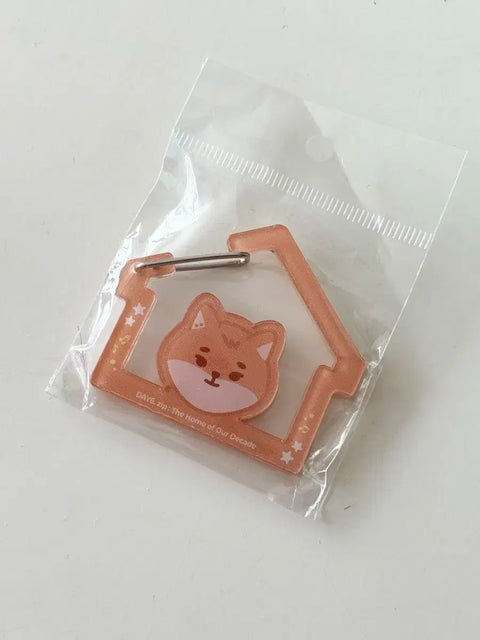 DAY6 Pop-up DAY6 zip Key Carabiner Confetti