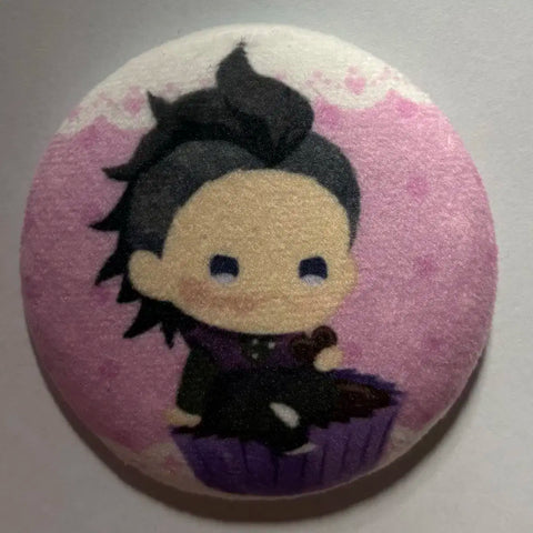 Demon Slayer Genya Mochi Can Badge