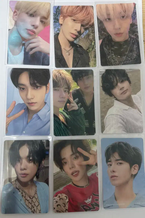 Selling TXT photocards as a set.