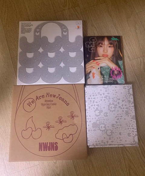 Unopened NewJeans albums bulk sale: Attention, Bag, Get Up, OMG, Supernatural, Hyein from