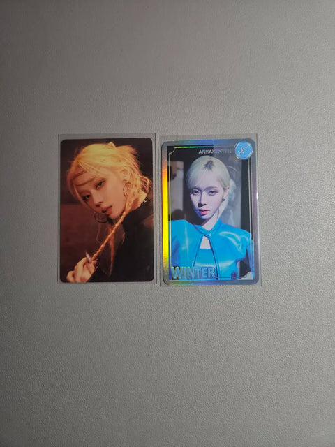 aespa Winter Armageddon MD Photocards 2pcs Bundle Sale