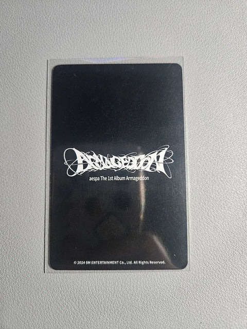 aespa Winter Armageddon MD Photocards 2pcs Bundle Sale