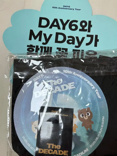 DAY6 10th Anniversary The Decade Goyang Concert Last Day Entrance Gift