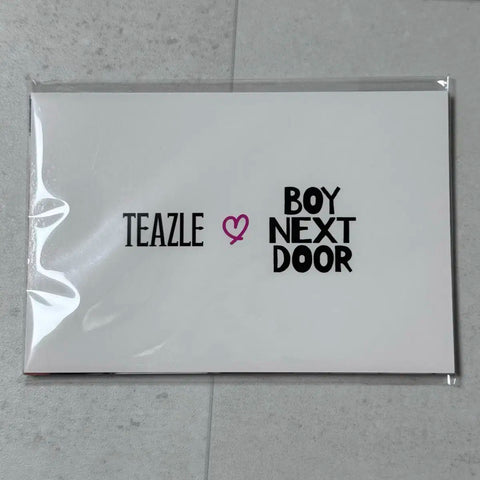 BoyNextDoor Teaser Postcard Unopened