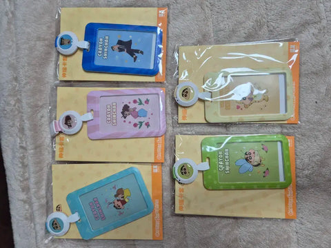 Crayon Shin-chan card holder necklace
