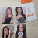 aespa No More Pizza light stick photo card Giselle Ningning all together
