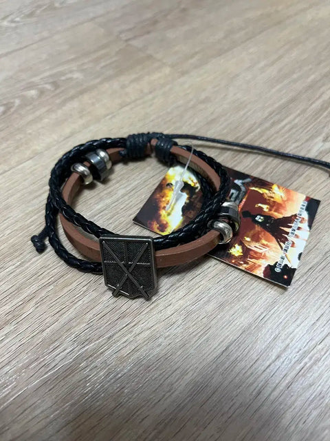 Attack on Titan Survey Corps bracelet