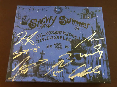 Close Your Eyes Signed Album