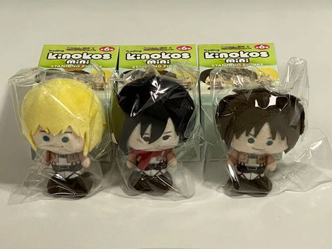 Attack on Titan Kinokos Mini Eren Mikasa Armin Bundle Sale