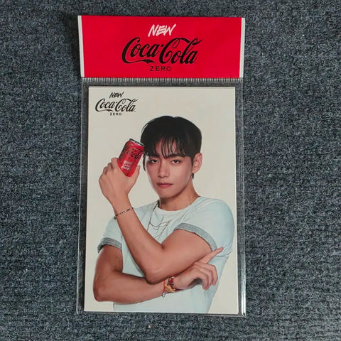 Coca-Cola V (BTS) Photocard, Unopened, New Item