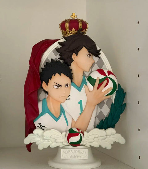 Haikyuu Aoba Johsai Oikawa Iwaizumi Figure Transfer