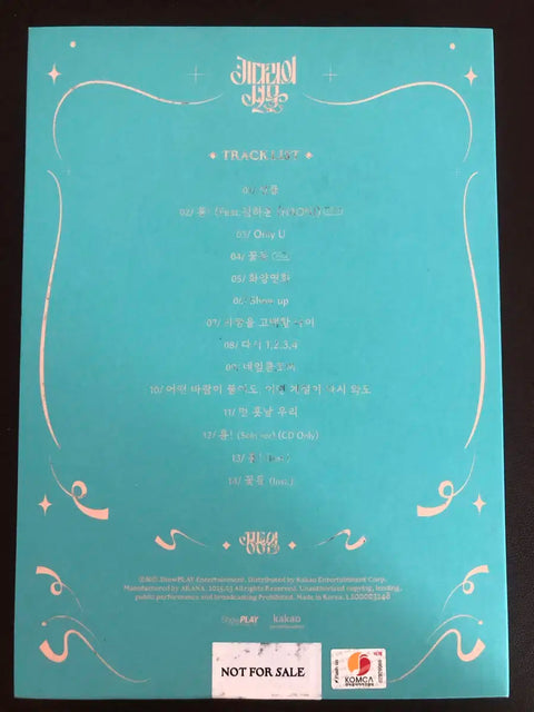 Jang Dong-won's Autographed Album