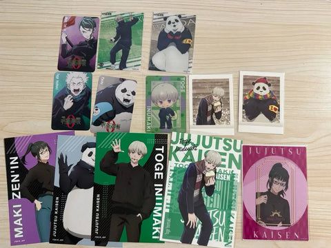 Jujutsu Kaisen Batch Inumaki Winter Pasha, Clear Card, Postcard, Photo Card