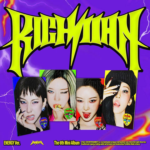 aespa unopened album Richman Energy version
