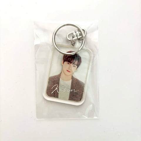K-Pop Demon Hunters Lion Boys Mystery Song Voice Actor U-Kiss Kevin Signed Keychain