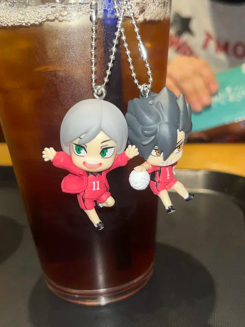 Haikyu Nekoma Deforme Keyring Haiba Lev