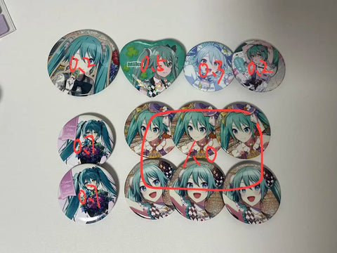 Project Sekai Proseca Hatsune Miku Can Badge