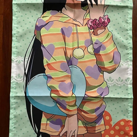 K-On! Azusa Pajama Full Body Tapestry
