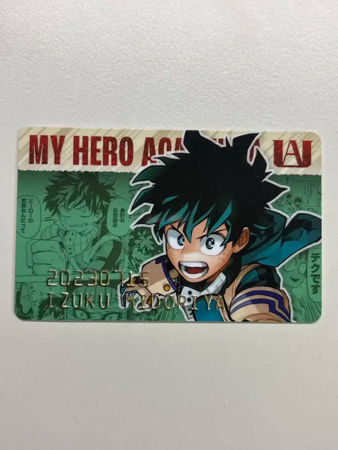 23 Midoriya Birthday Card