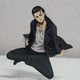 Attack on Titan Eren Yeager Kakioroshi Sitting Ver. Acrylic Stand