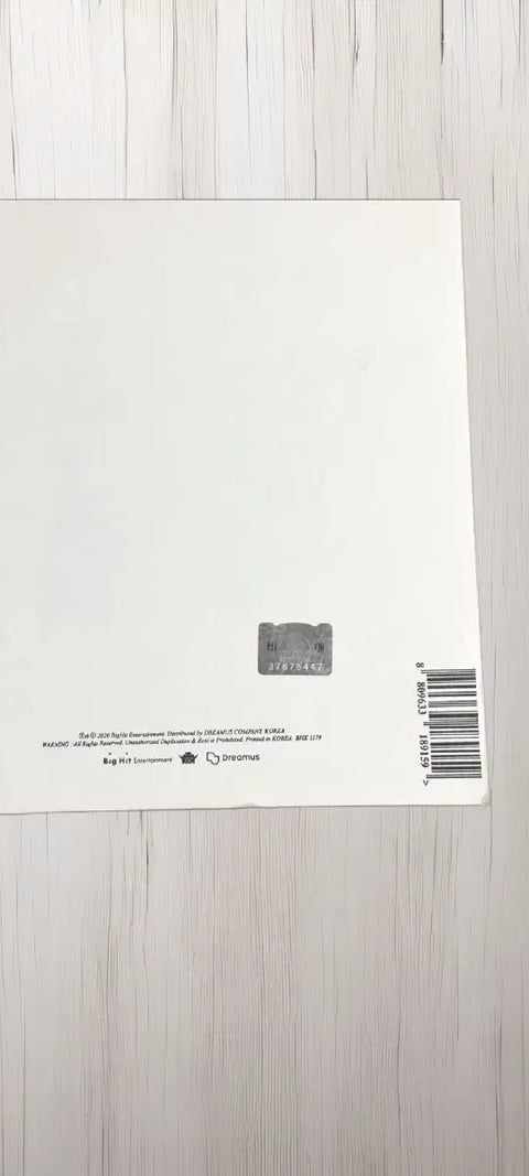 BTS BE Album Autographed Copy