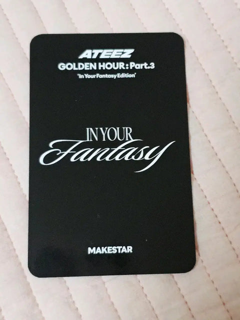 Ateez Jongho Makestar photocard