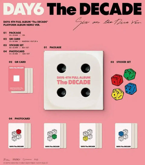 DAY6 Nemo Album Dice Version Transfer