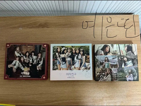Girlfriend signed album lot
