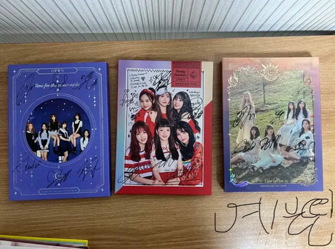 Girlfriend signed album lot