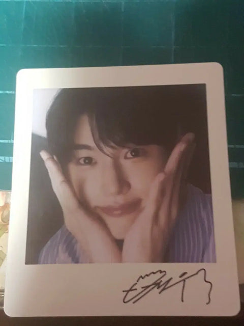 Byeon Woo-seok Polaroid Autograph 3rd Photocard