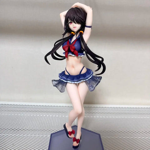 Date A Live, Date a Live, Elcoco, Tokisaki Kurumi, beautiful girl, swimsuit, figure
