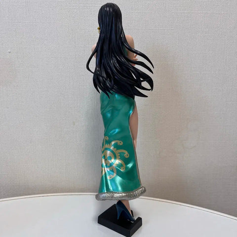 One Piece Boa Hancock Glamorous Metallic Green Version Bishoujo Figure